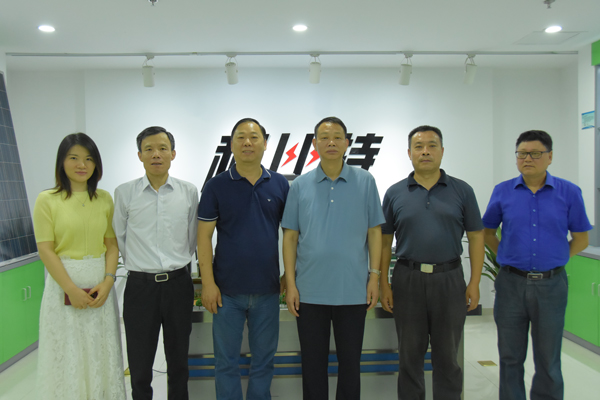 长沙市政协主席、党组书记文树勋一行莅临开云官方注册防雷走访调研